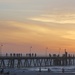 Sunset pier by sugarmuser