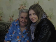 20th Oct 2014 - with his grandmother