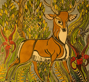 23rd Oct 2014 - Detail of Anderson deer painting