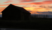 30th Oct 2014 - The Barn at Sunset 