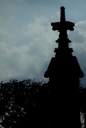 28th Oct 2014 - Cemetery Silhouette