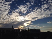 30th Oct 2014 - Skies over downtown Charleston, SC