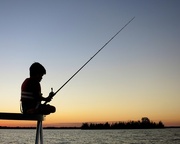 17th Oct 2014 - Fishing at sunset