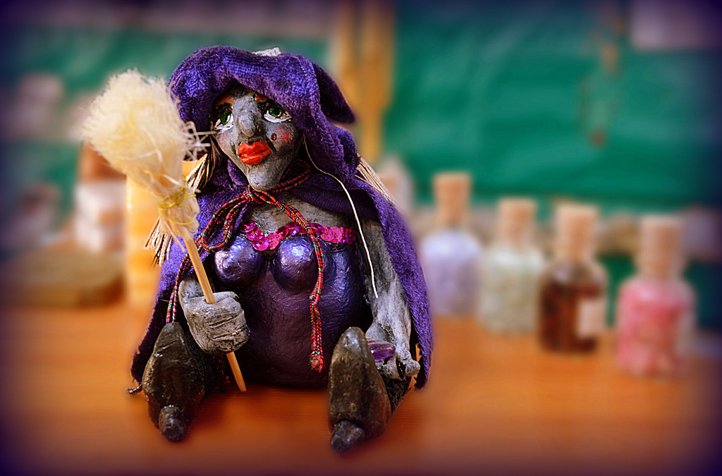 A Purple Witch by salza