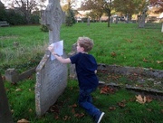 1st Nov 2014 - Gravestone Rubbing