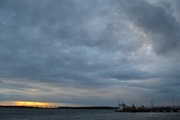 4th Nov 2014 - Sunset and dramatic skies over The Battery at the Ashley River, Charleston, SC