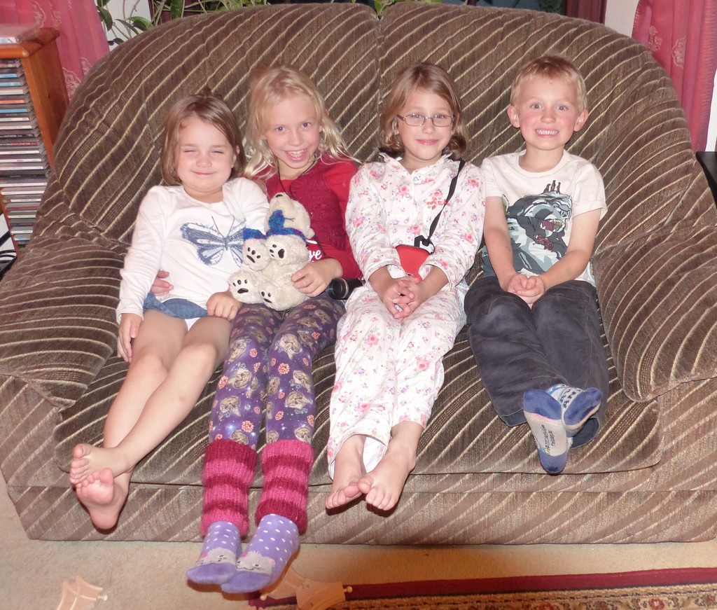  Four Very Special Grandchildren. by susiemc