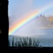 Rainbow in the Fountain by jyokota