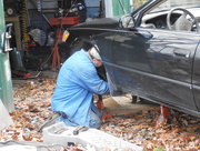 2nd Nov 2014 - Working on the Car