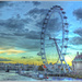 The London Eye At Dusk by carolmw