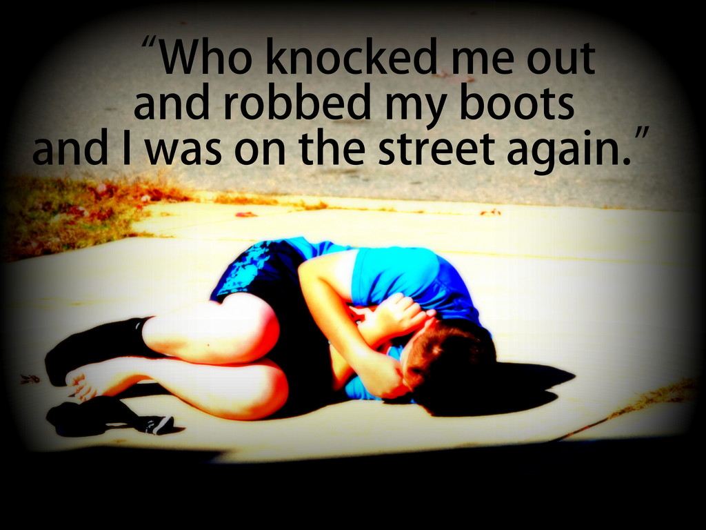 Robbed my boots.. by homeschoolmom