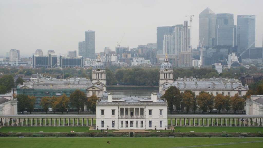 View from the Royal Observatory, Greenwich by susiemc