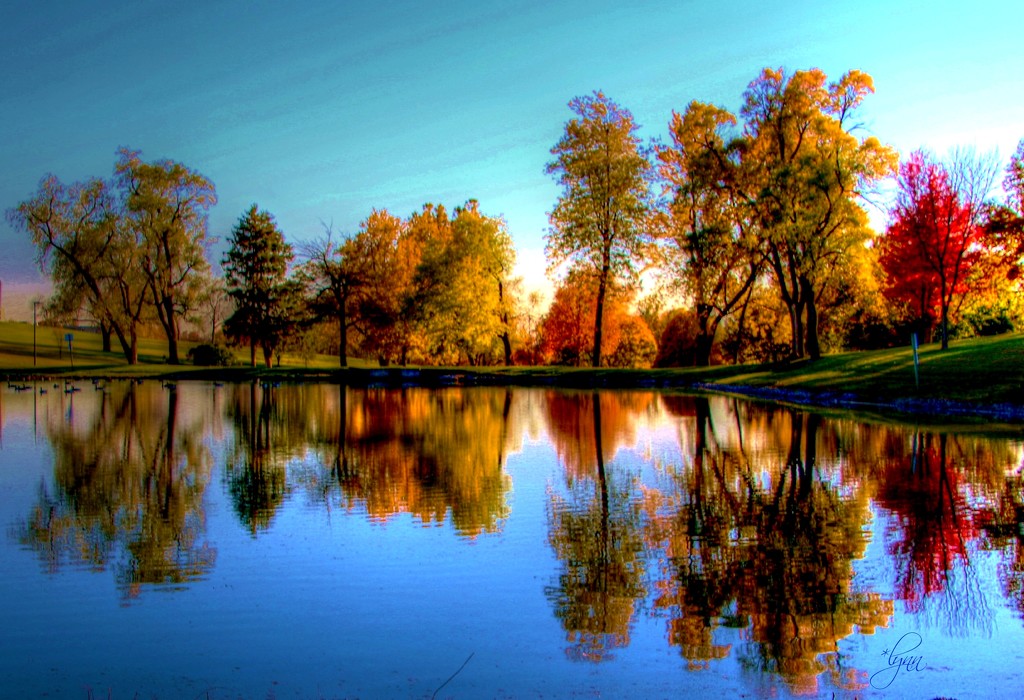 Fall Reflections by lynnz