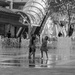 Playing with street fountains by gosia