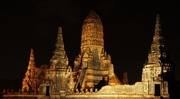 12th Nov 2014 - Temple in Ayutthaya at night...