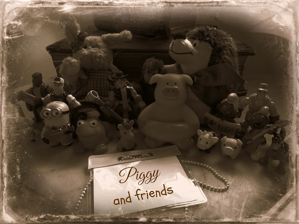 Piggy and Friends by olivetreeann
