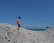 11th Nov 2014 - Climbing the sand dunes