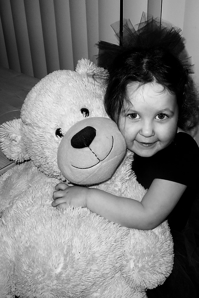 Miss Violet and her Bear! by fayefaye