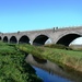 Railway viaduct over North Moor, Langport by julienne1