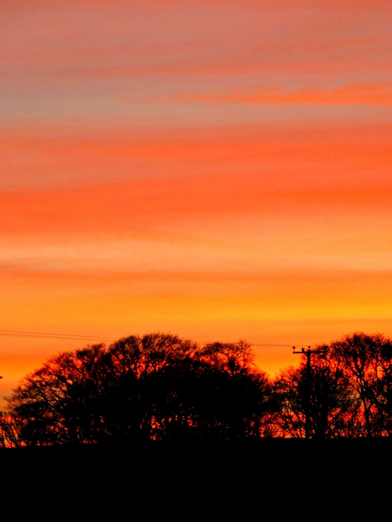 Santon Sunset by countrylassie