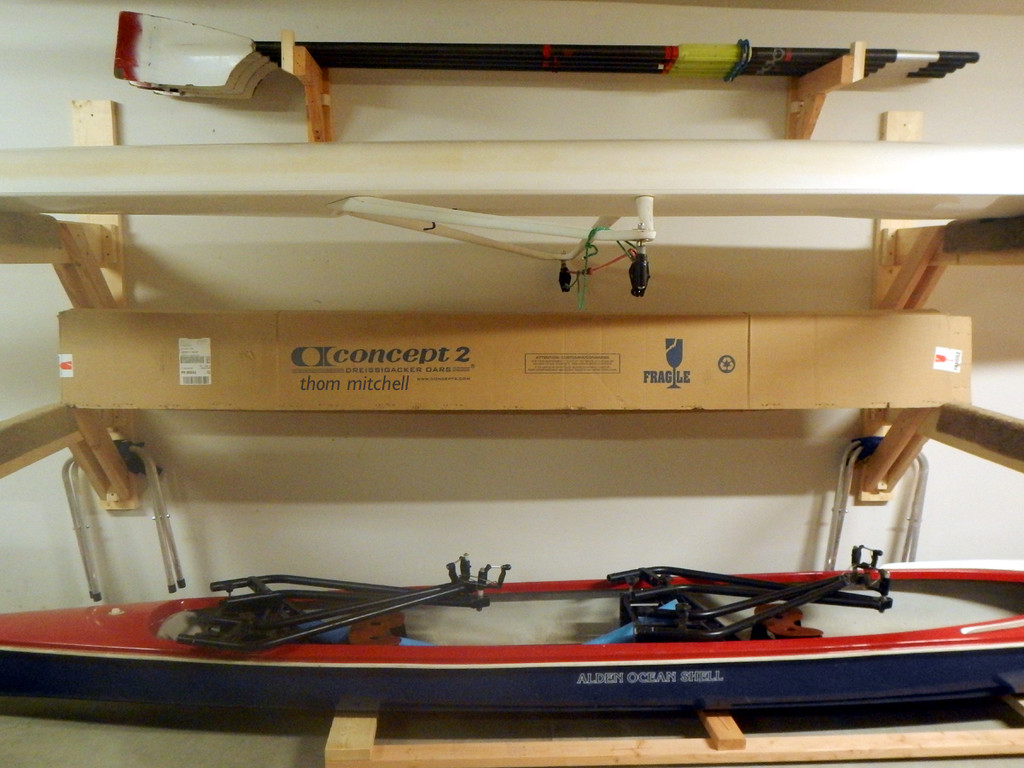 Half the oars now have a rack… by rhoing
