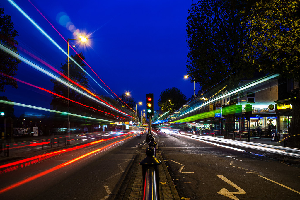 Day 322, Year 2 - More Ealing Light Trails by stevecameras