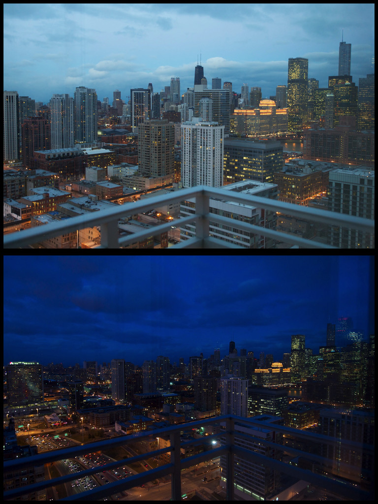 Chicago Skyline at the Blue Hour...Sigh by taffy
