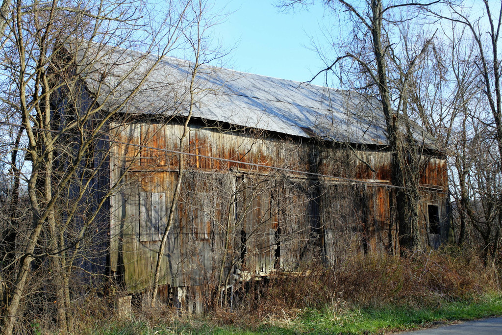 Old barn by mittens