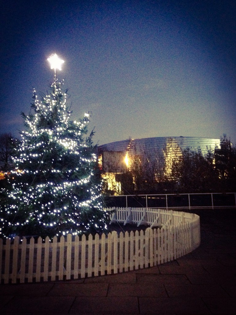 Christmas on campus by bilbaroo