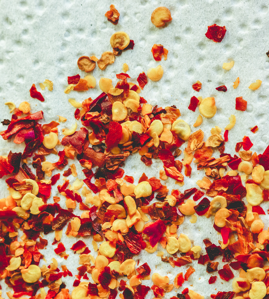 (Day 283) - Red Pepper Flakes by cjphoto
