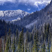The Mountains Greet the Snow by exposure4u