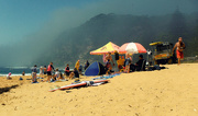 26th Nov 2014 - A smoky day at the beach