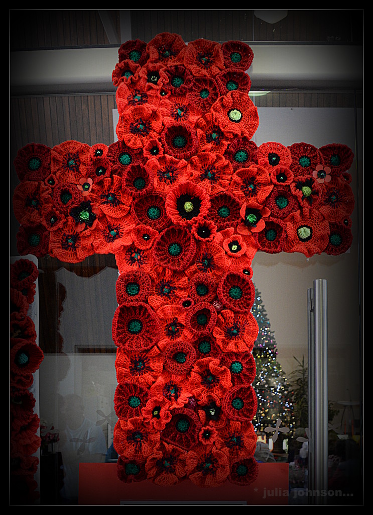 Knitted poppies by julzmaioro