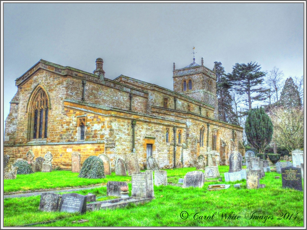 Church of All Saints,Harpole Village by carolmw