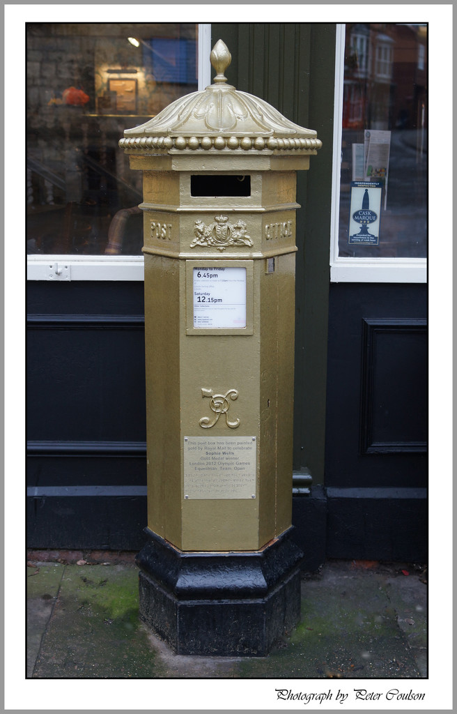 Gold Letterbox  by pcoulson