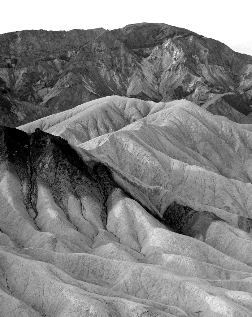 Beneath Zabriskie Point by peterdegraaff