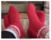 3rd Dec 2014 - Christmas socks 2013