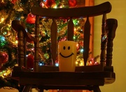 4th Dec 2014 - Holiday 4 - Smiley by the tree