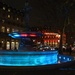 red & blue fountain by parisouailleurs