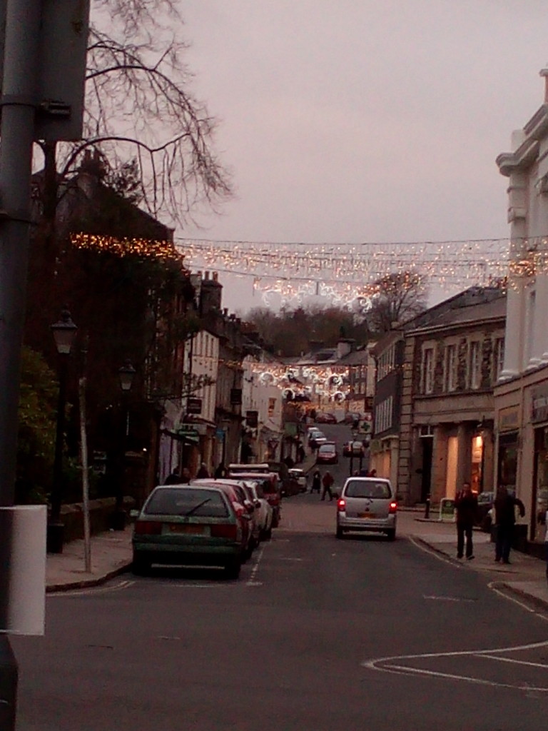 Tavistock Christmas lights - Christmas Shopping day one by jennymdennis