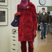 The Man In Red Visited Our Gallery Last Night  During First Thursday Art Walk. by seattle