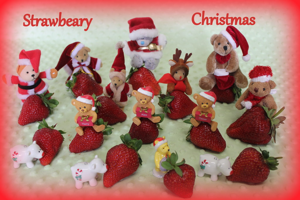 Strawbeary Christmas by gilbertwood