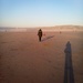 Chasing shadows on Gwithian beach. by jennymdennis