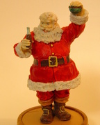 4th Dec 2014 - December 4: Santa with an advertisement