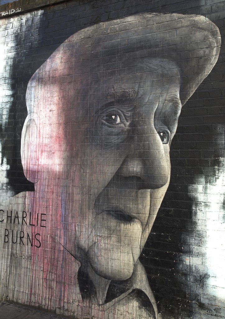 Charlie Burns-King of Bacon Street by padlock