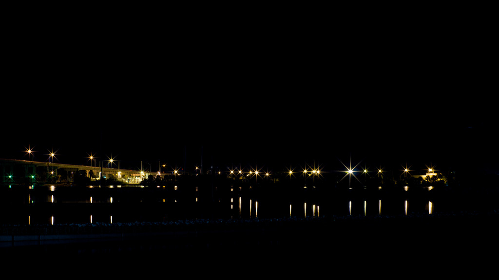 Lagoon at night by eudora