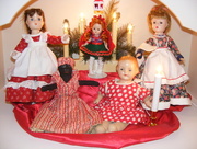 14th Dec 2014 - MERRY CHRISTMAS from Becky's dolls