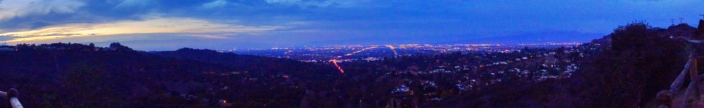 Los Angeles from above by cocobella