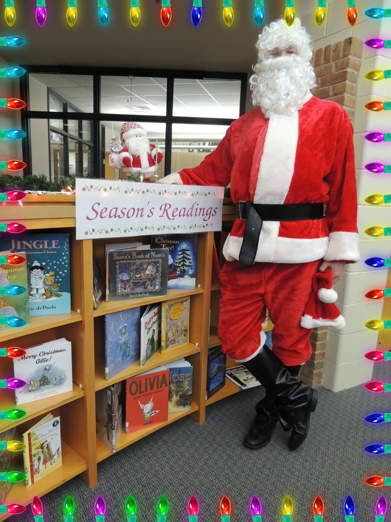 Santa Visits the Library by allie912
