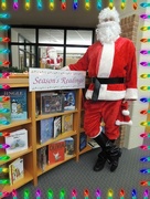17th Dec 2014 - Santa Visits the Library
